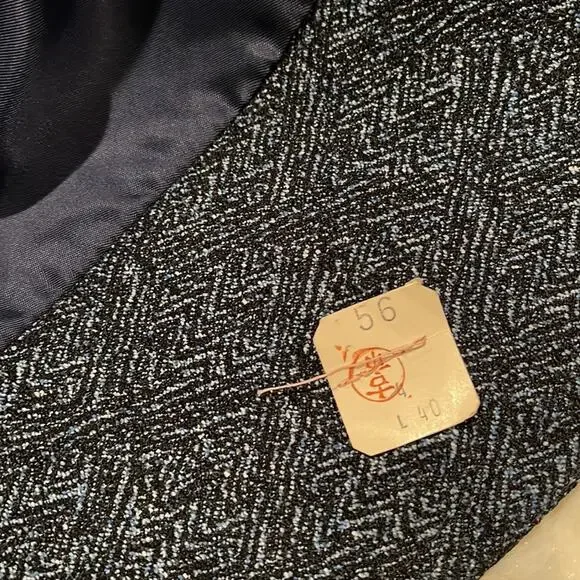 Vintage 1970'sMade in Japan Men’s Blazer/Sport Coat Blue Size 40 L